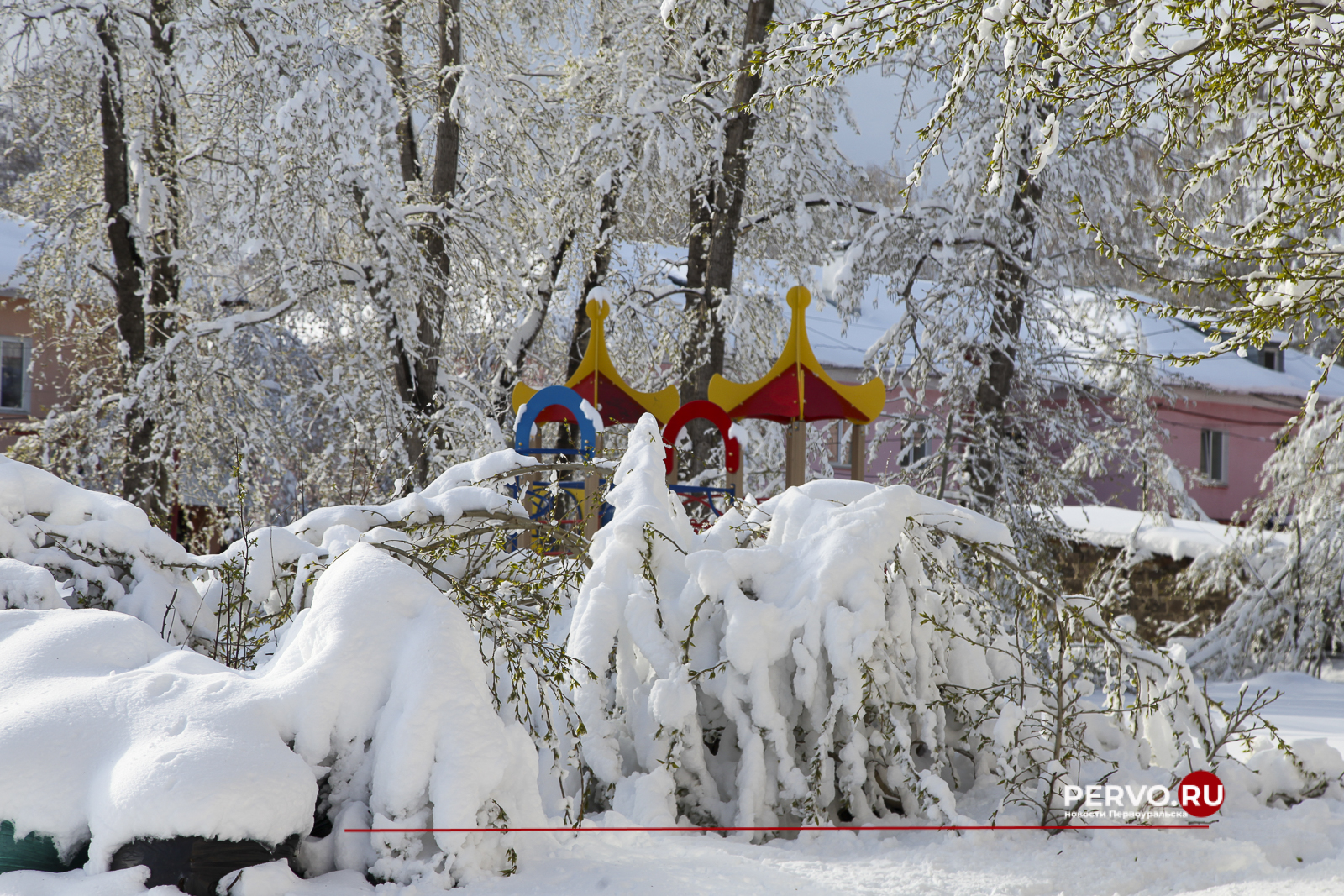 4 мая 2024 года. Снежный Первоуральск. Фотографии