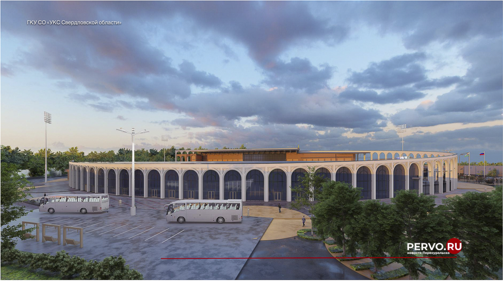 В Первоуральске построят ледовую арену «Уральский трубник» за 3,2 миллиарда