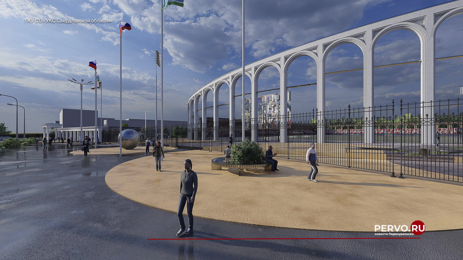 В Первоуральске построят ледовую арену «Уральский трубник» за 3,2 миллиарда