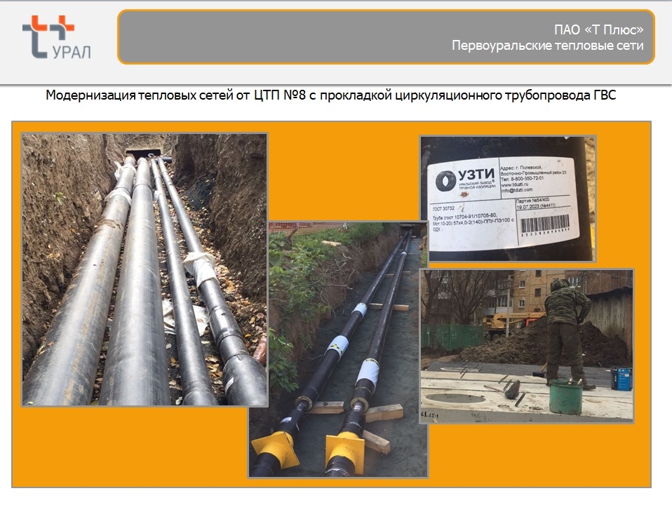 «Т Плюс» рассказали об исполнении инвестиционной программы в Первоуральске за 2023 год