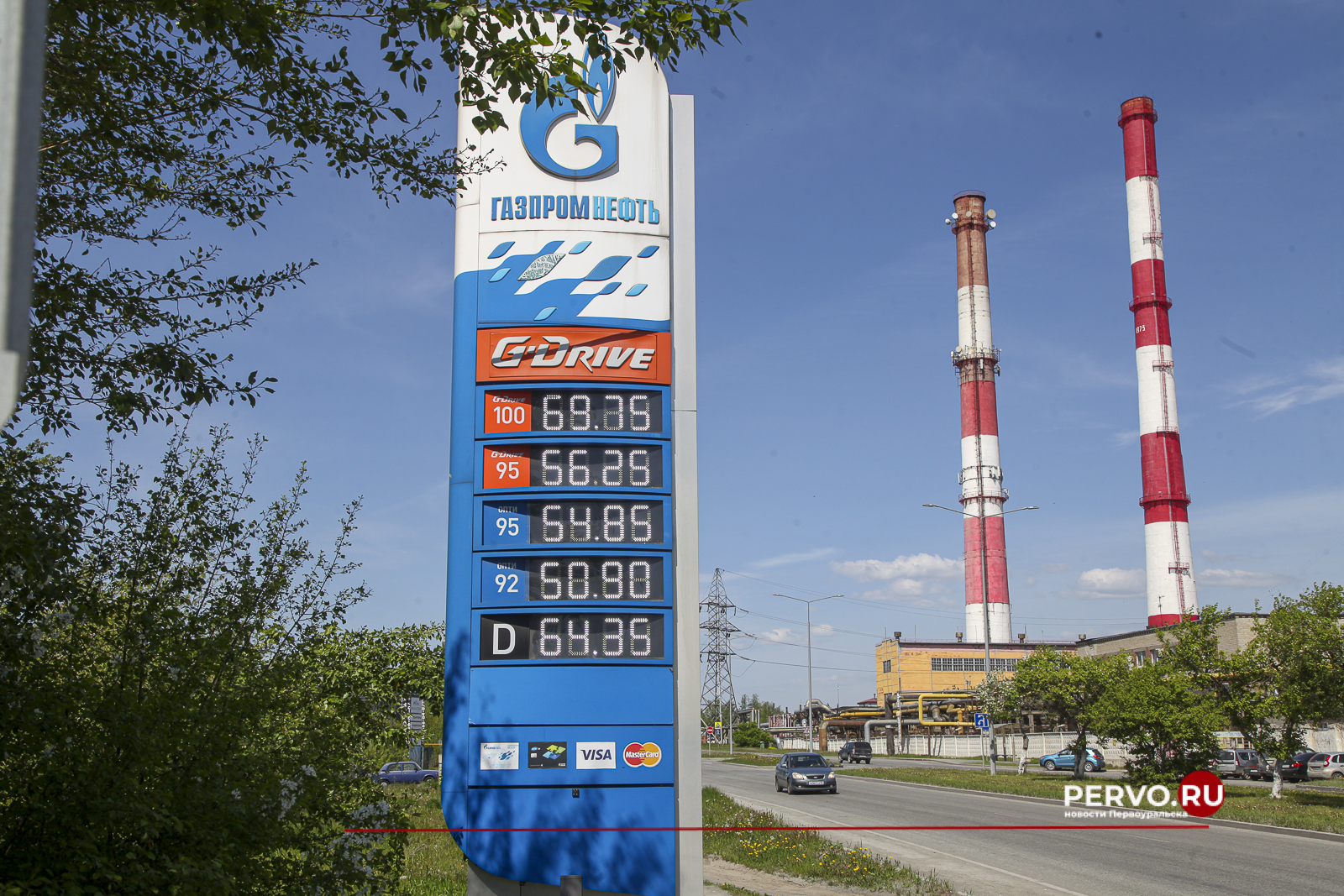 В Первоуральске на заправках третий раз за месяц подорожал бензин