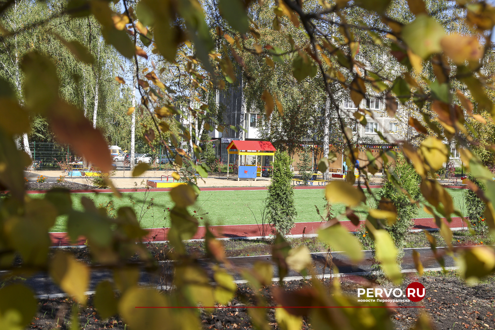 После благоустройства в Первоуральске открылся детский сад № 46